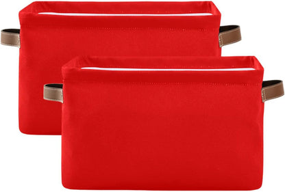 YETTASBIN Canvas Storage Basket