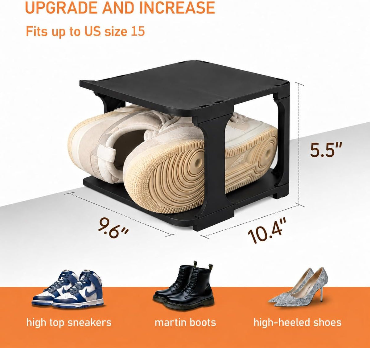 HHK HenHaoKan Vertical Shoe Rack