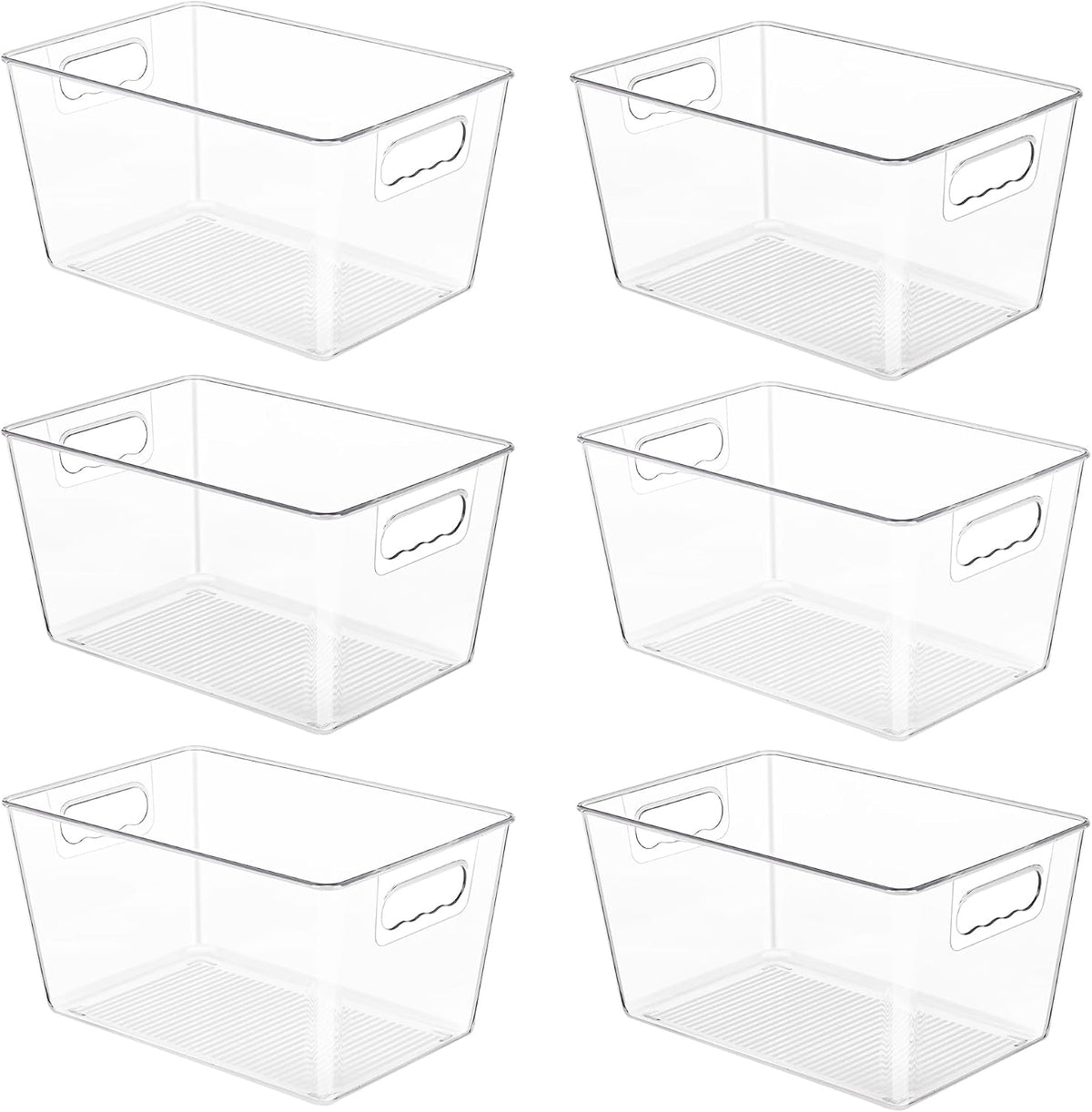 YIHONG Clear Storage Bins