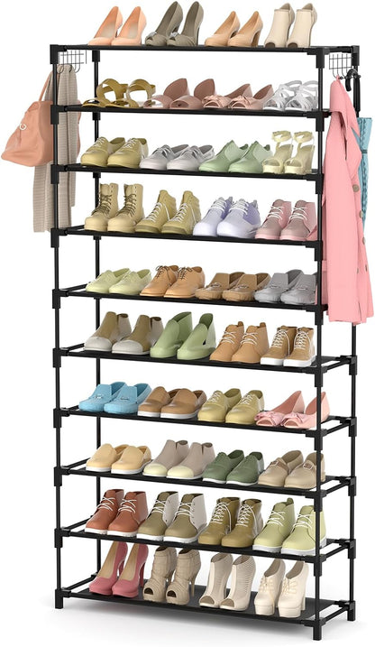 LANTEFUL 10-Tier Shoe Rack
