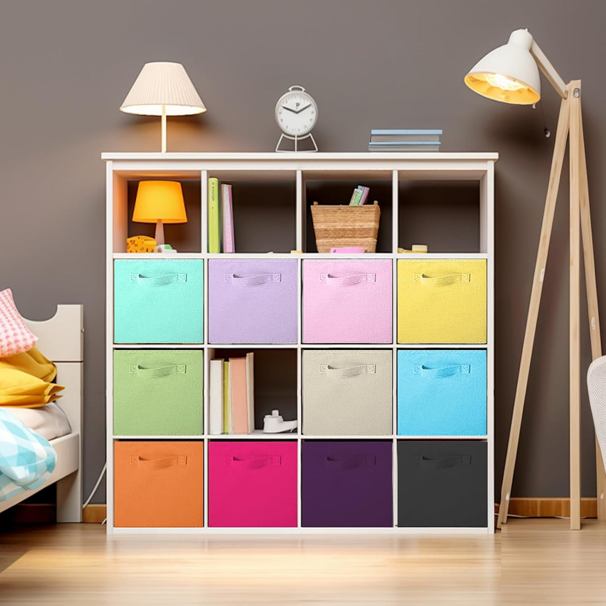 ShellKingdom Foldable Fabric Storage Cubes