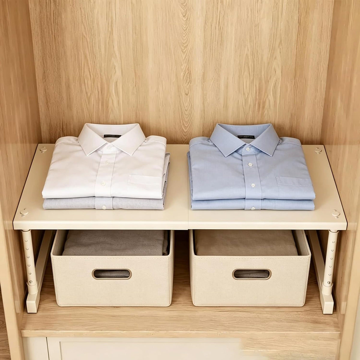 KOGHUP Metal Closet Shelf