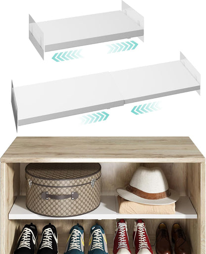 jkxoo Expandable Closet Shelves