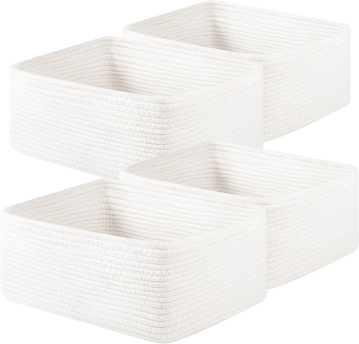 OIAHOMY Woven Rope Baskets