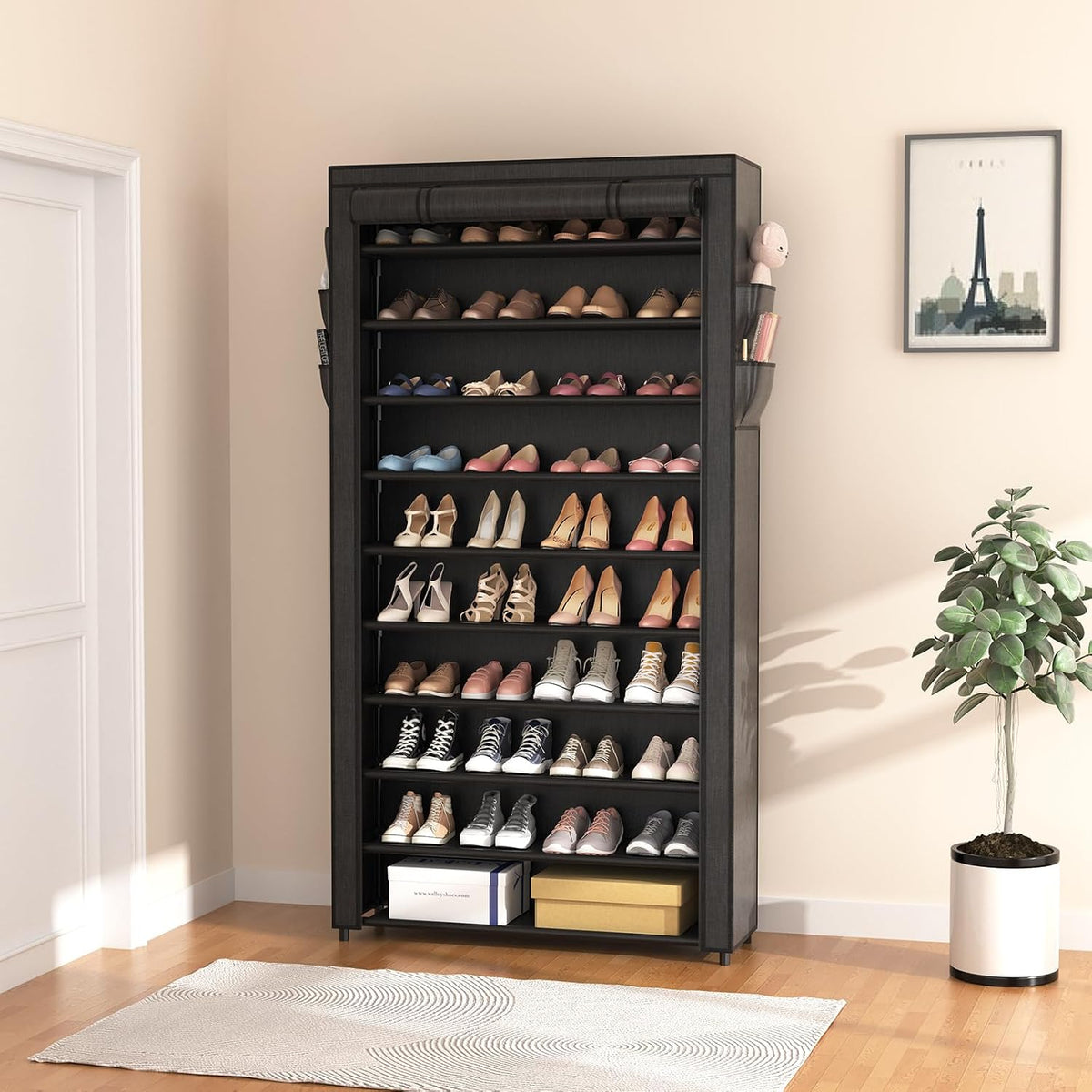 ROJASOP Free Standing Shoe Rack