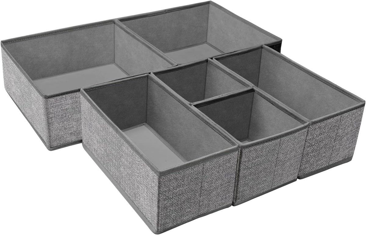 Criusia Foldable Drawer Organizers
