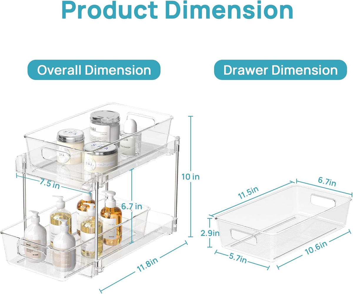 Vtopmart Pull-Out Organizers