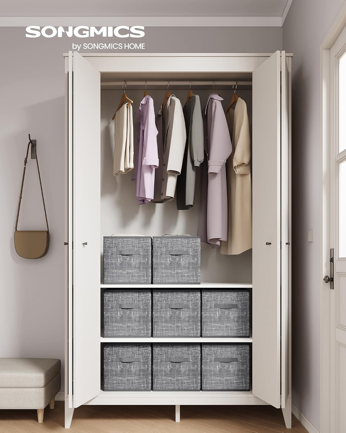 SONGMICS Foldable Storage Cubes