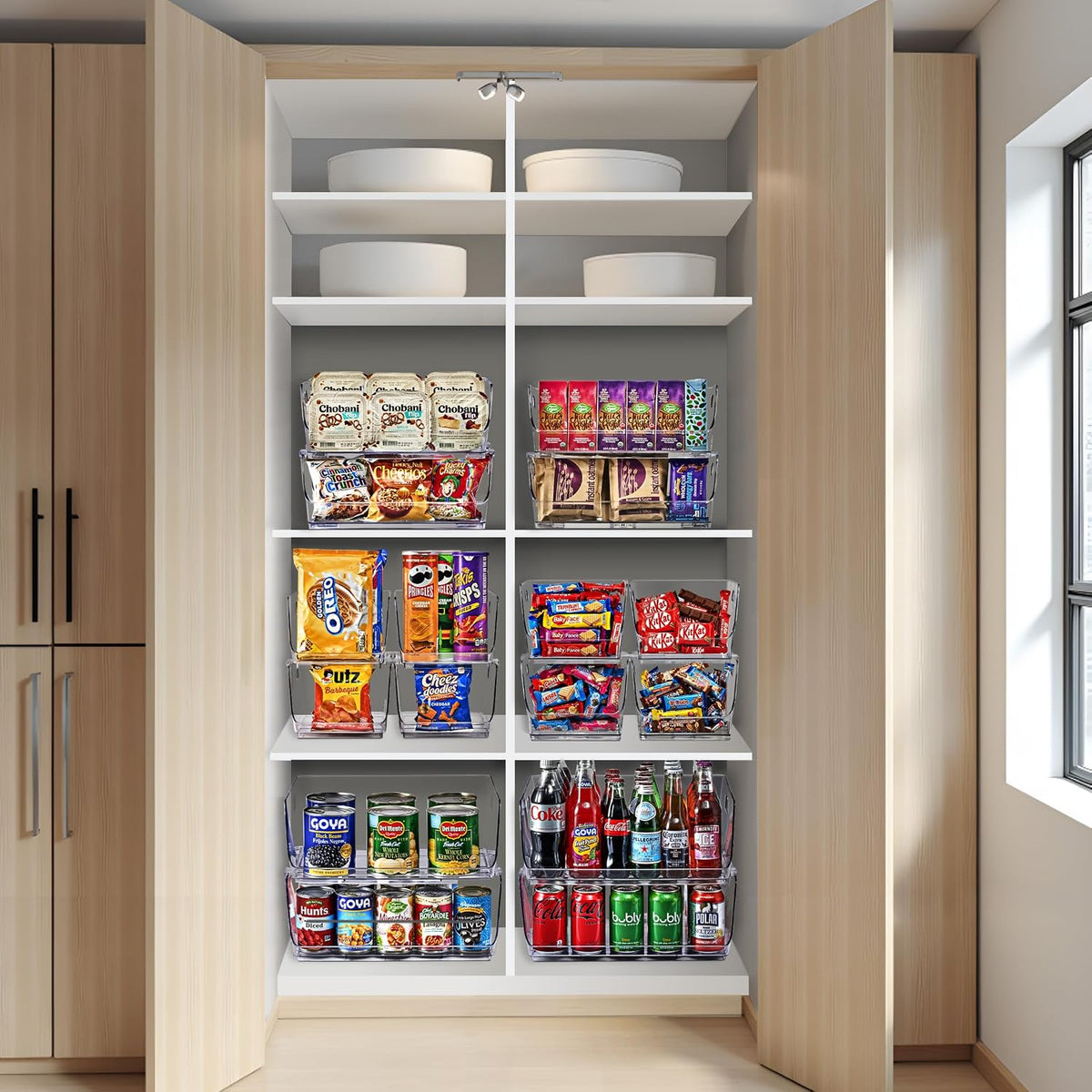Sorbus Pantry Organizer Bins