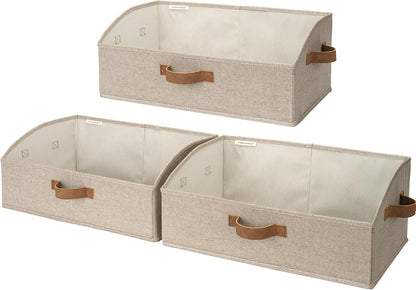 StorageWorks Open-Front Shelf Baskets