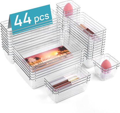 Vtopmart Clear Drawer Organizers