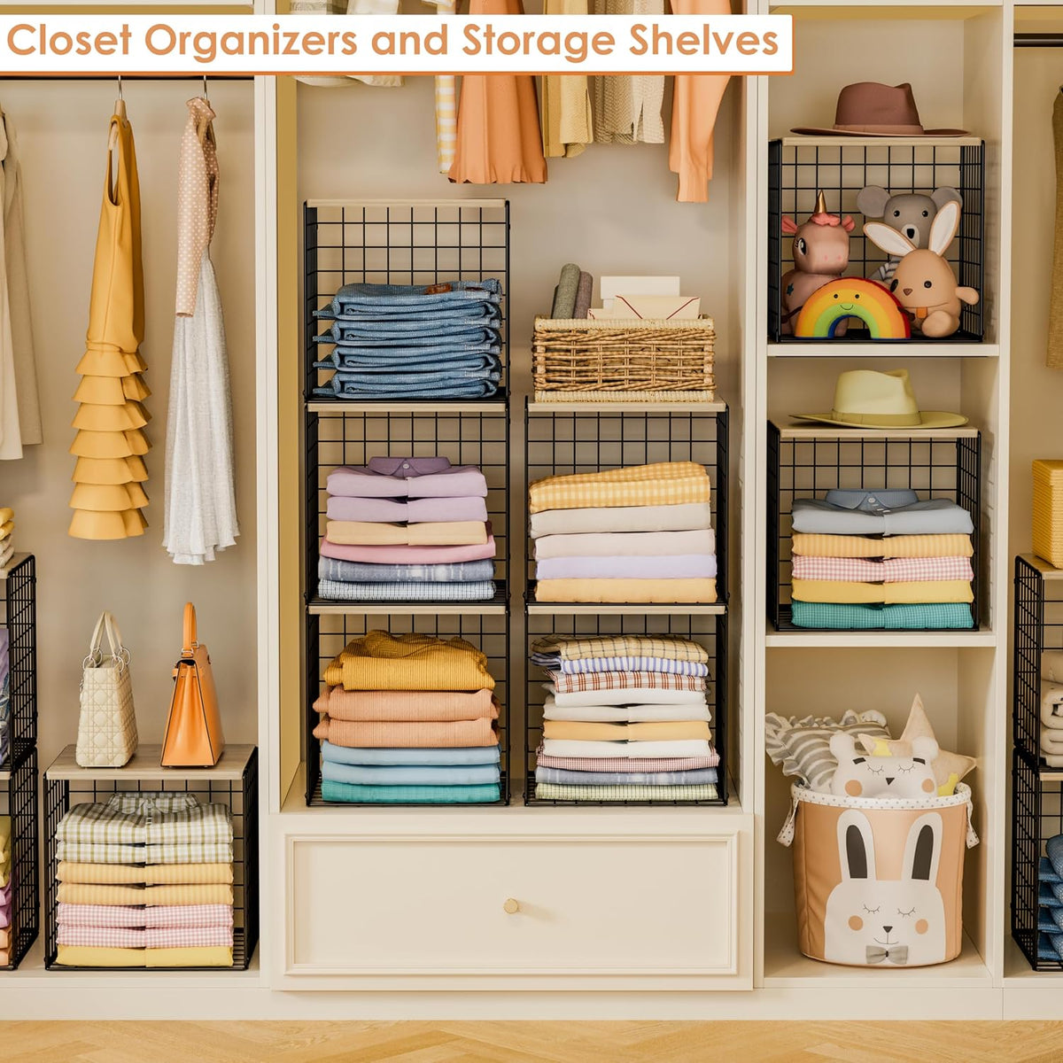 Hencawima Closet Shelves